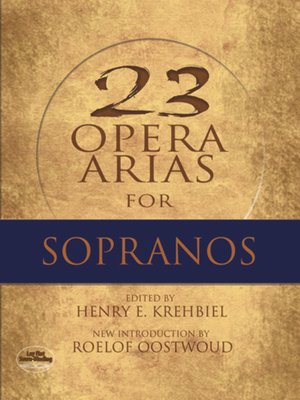 cover image of Twenty-Three Opera Arias for Sopranos